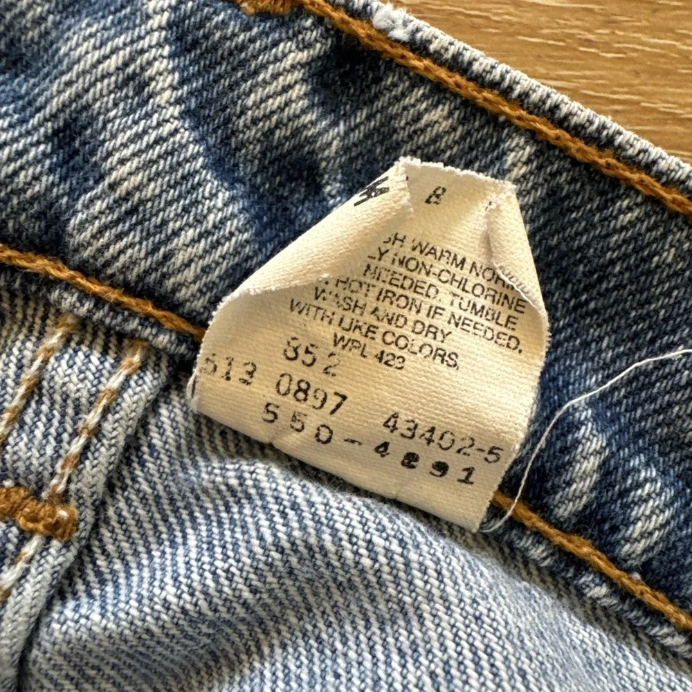 Vintage Levis 550 Jeans Mens‎ 32 x 36 USA 90s Regular Fit Straight Leg Denim